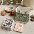 Haunted Washing Machine Polymer Clay Cutter | Funny Halloween Earring Tool