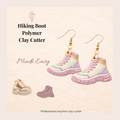 Hiking Boot Polymer Clay Cutter 25-45mm | Outdoor Jewellery Making | IrisCrafts7