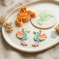 Hummingbird Polymer Clay Cutter | 25–45mm | Hummingbird Shape Clay Cutter | Earring Jewellery Making Tool