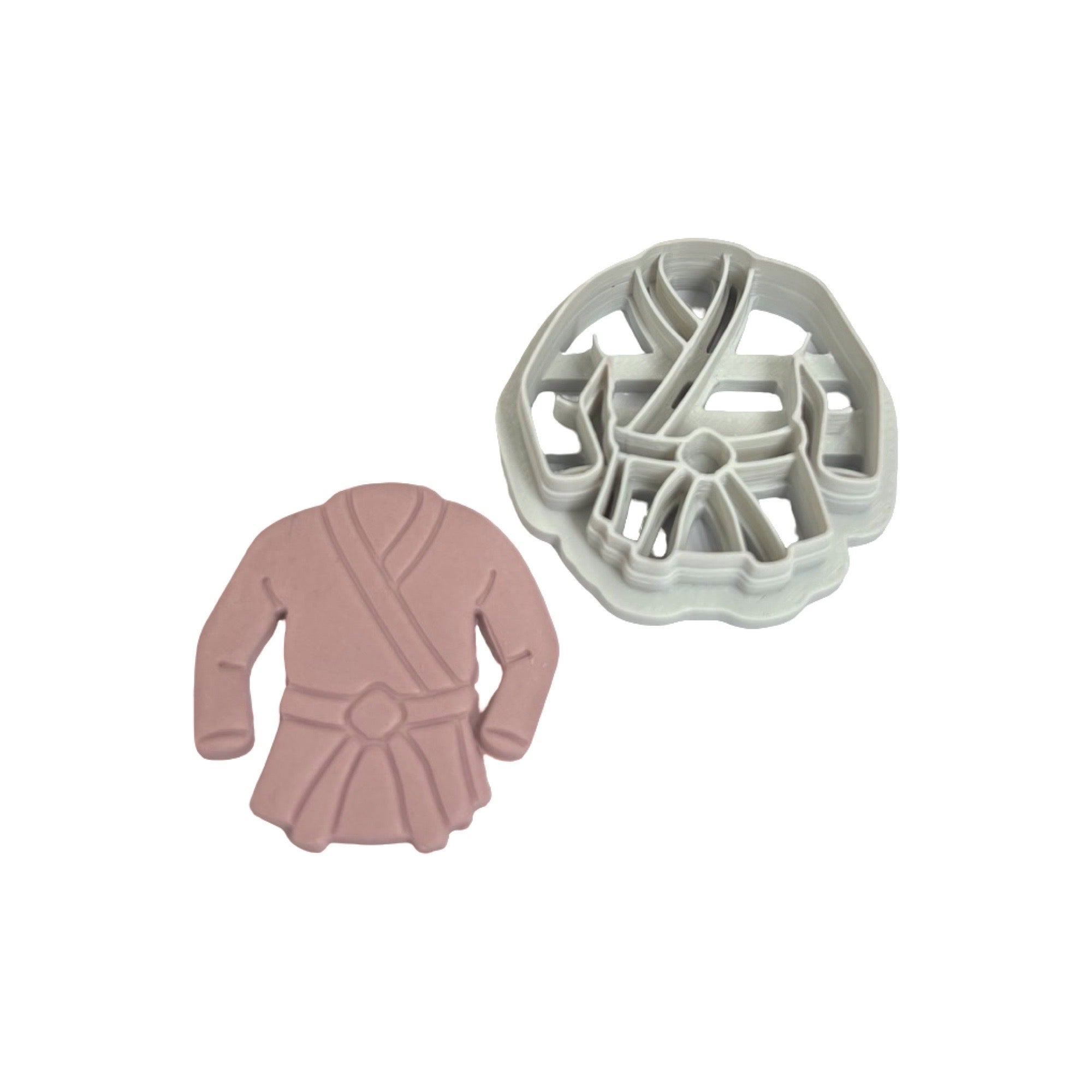 Karate Kimono Polymer Clay Cutter for Earrings