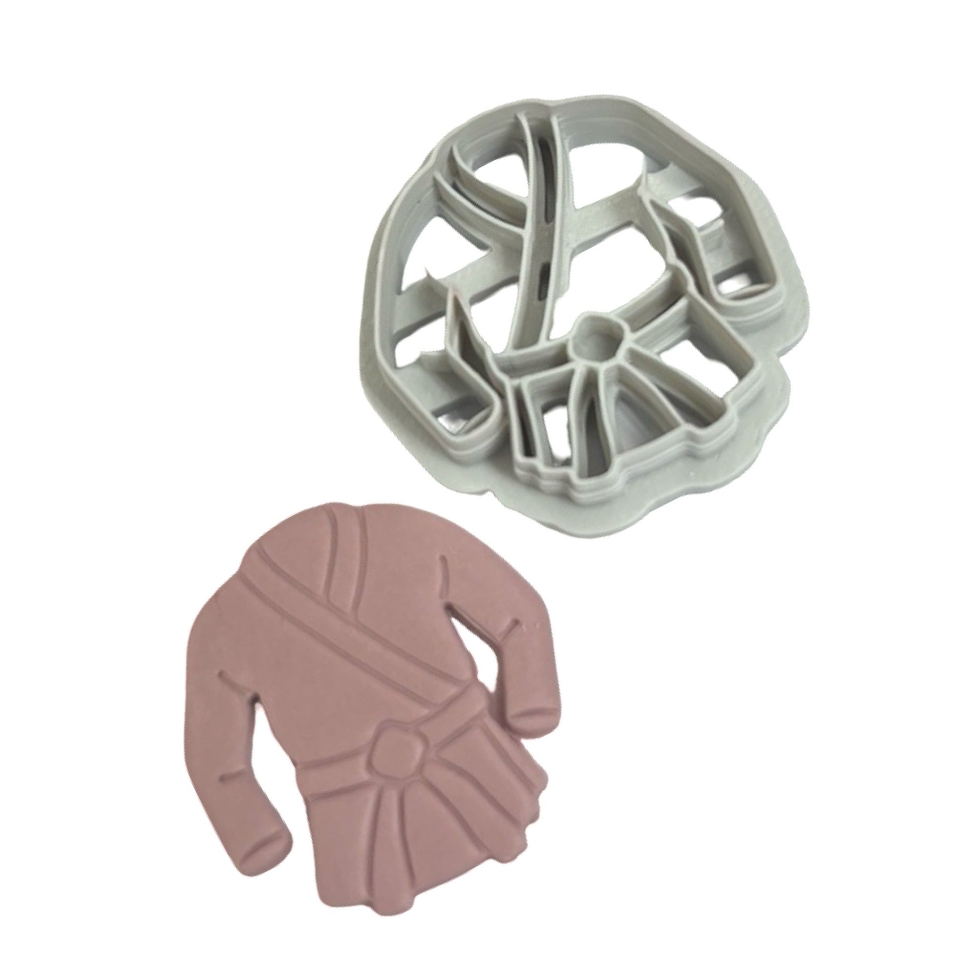 Karate Kimono Polymer Clay Cutter for Earrings