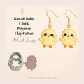 Kawaii Baby Chick Polymer Clay Cutter 25-45mm | Cute Jewellery | IrisCrafts7