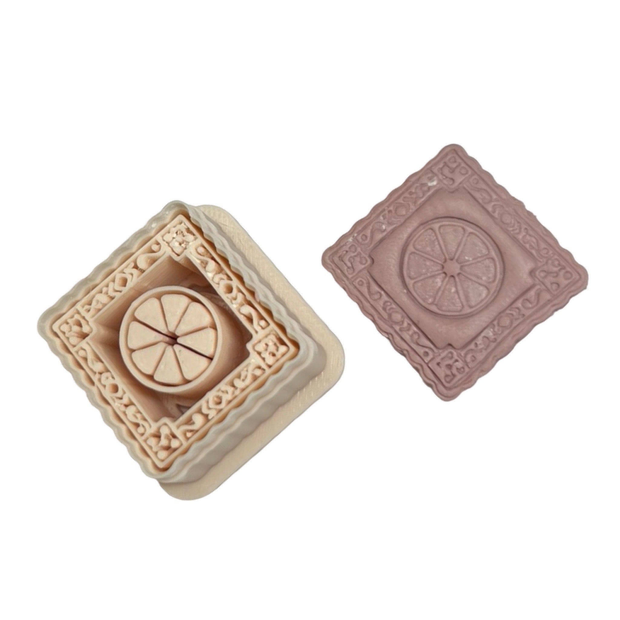 Lemon Slice Stamp Polymer Clay Cutter
