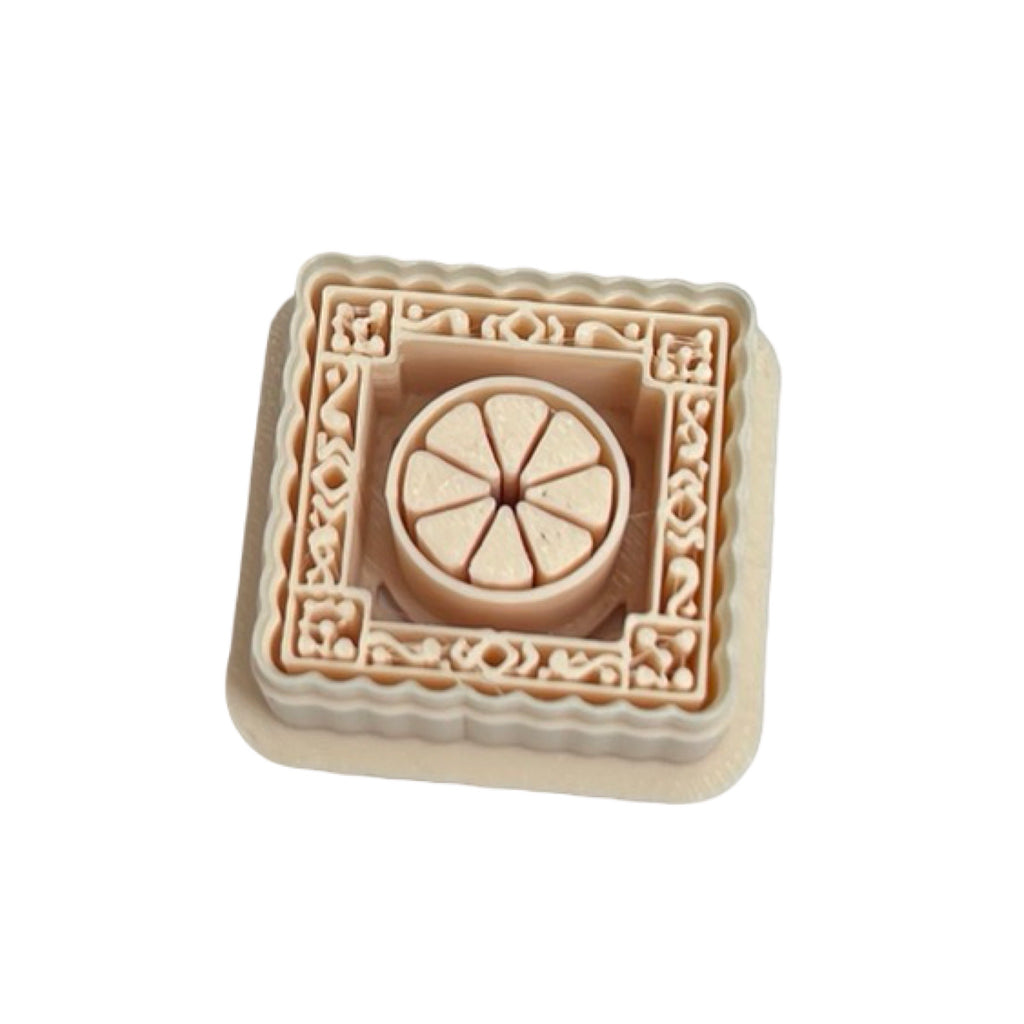 Lemon Slice Stamp Polymer Clay Cutter