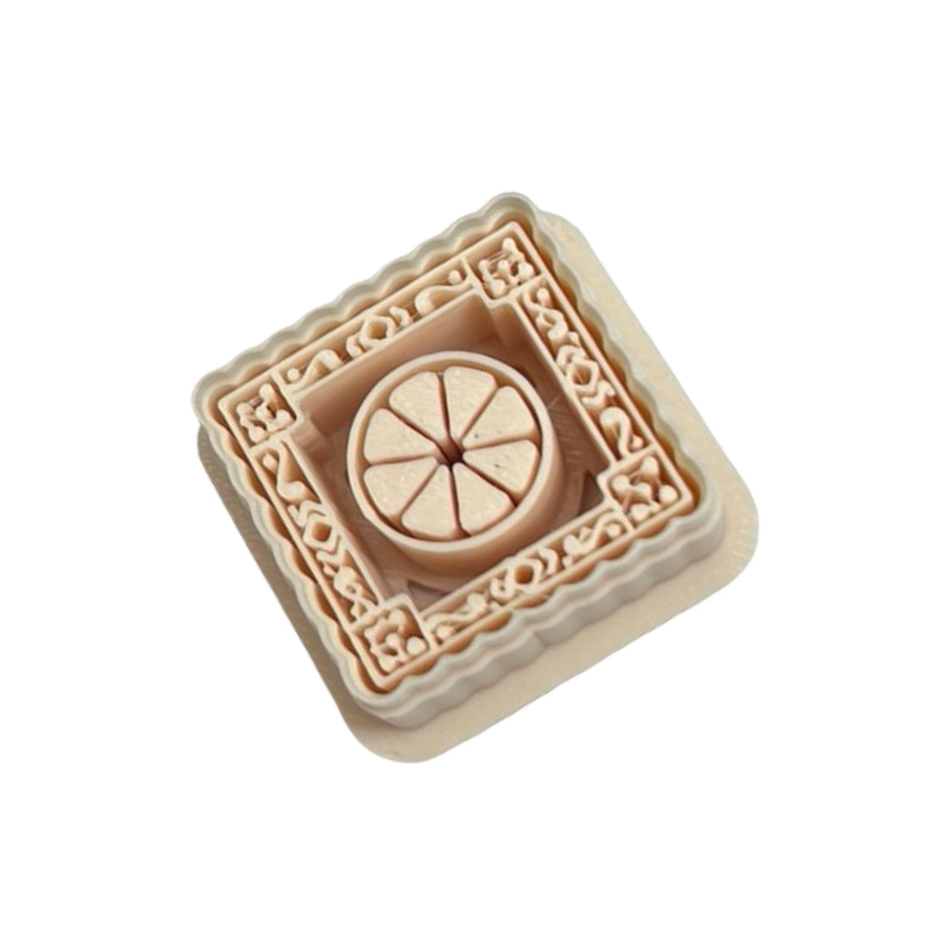 Lemon Slice Stamp Polymer Clay Cutter