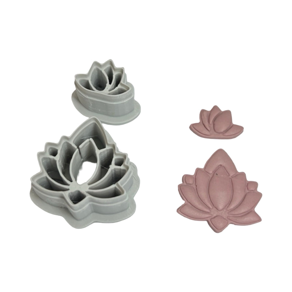 Lotus Set 2 Polymer Clay Cutter