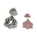 Lotus Set 2 Polymer Clay Cutter