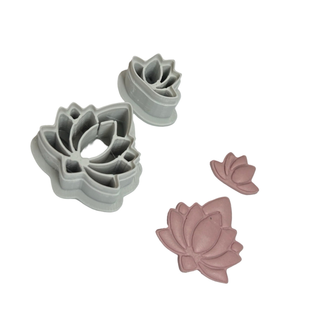 Lotus Set 2 Polymer Clay Cutter
