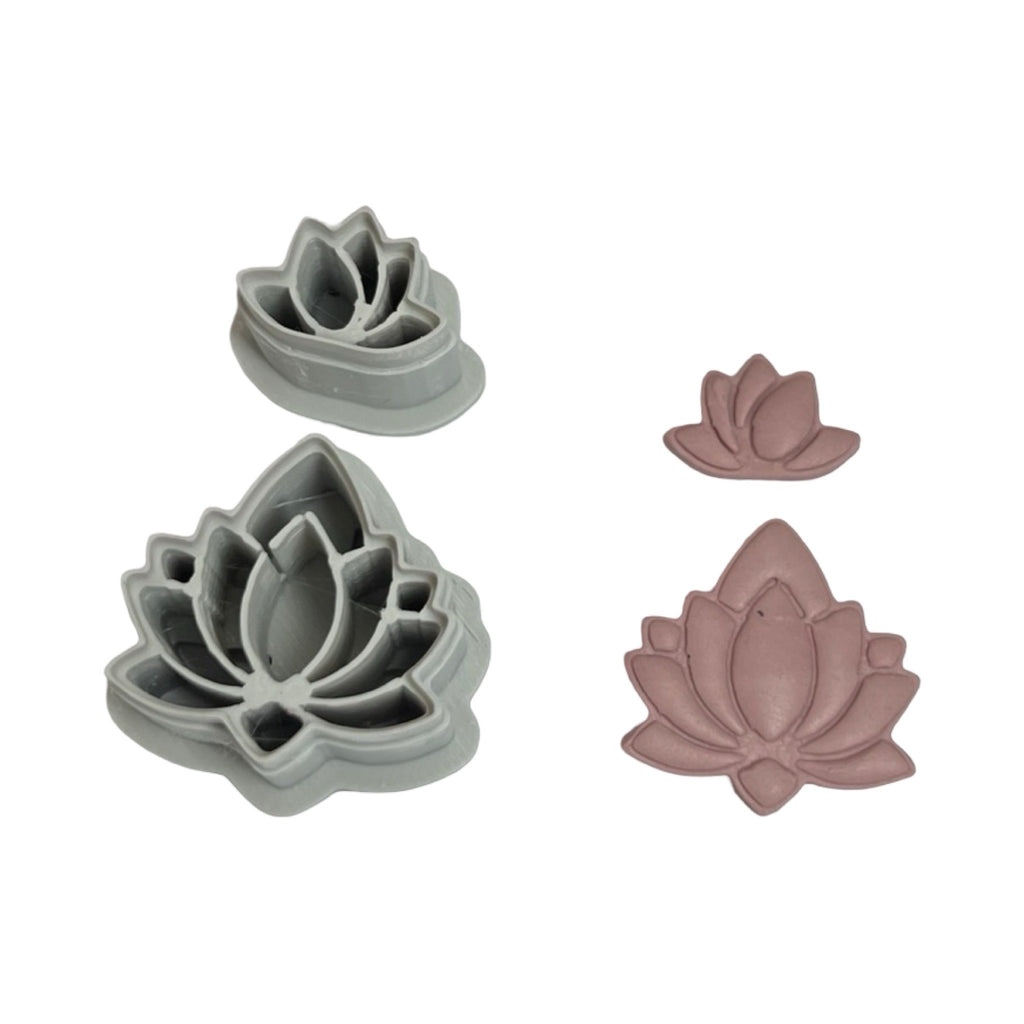 Lotus Set 2 Polymer Clay Cutter