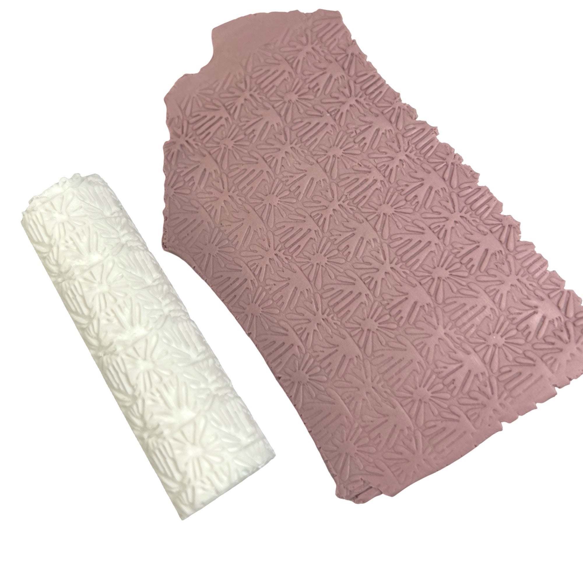 Matisse Garden Texture Roller for Polymer Clay