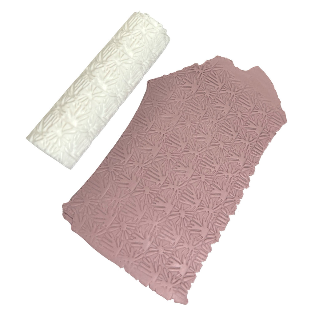 Matisse Garden Texture Roller for Polymer Clay