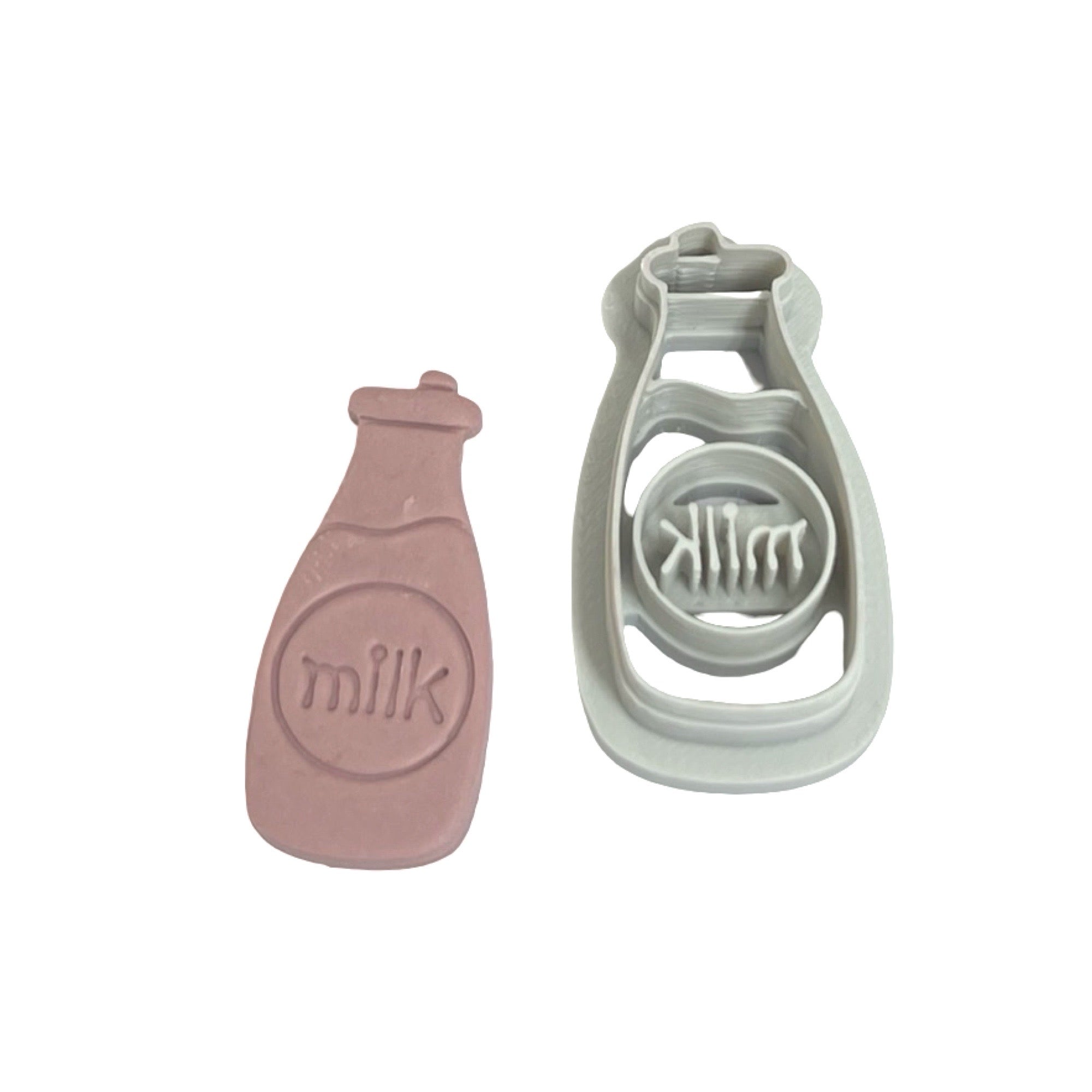 Milk Bottle Polymer Clay Cutter for Earrings