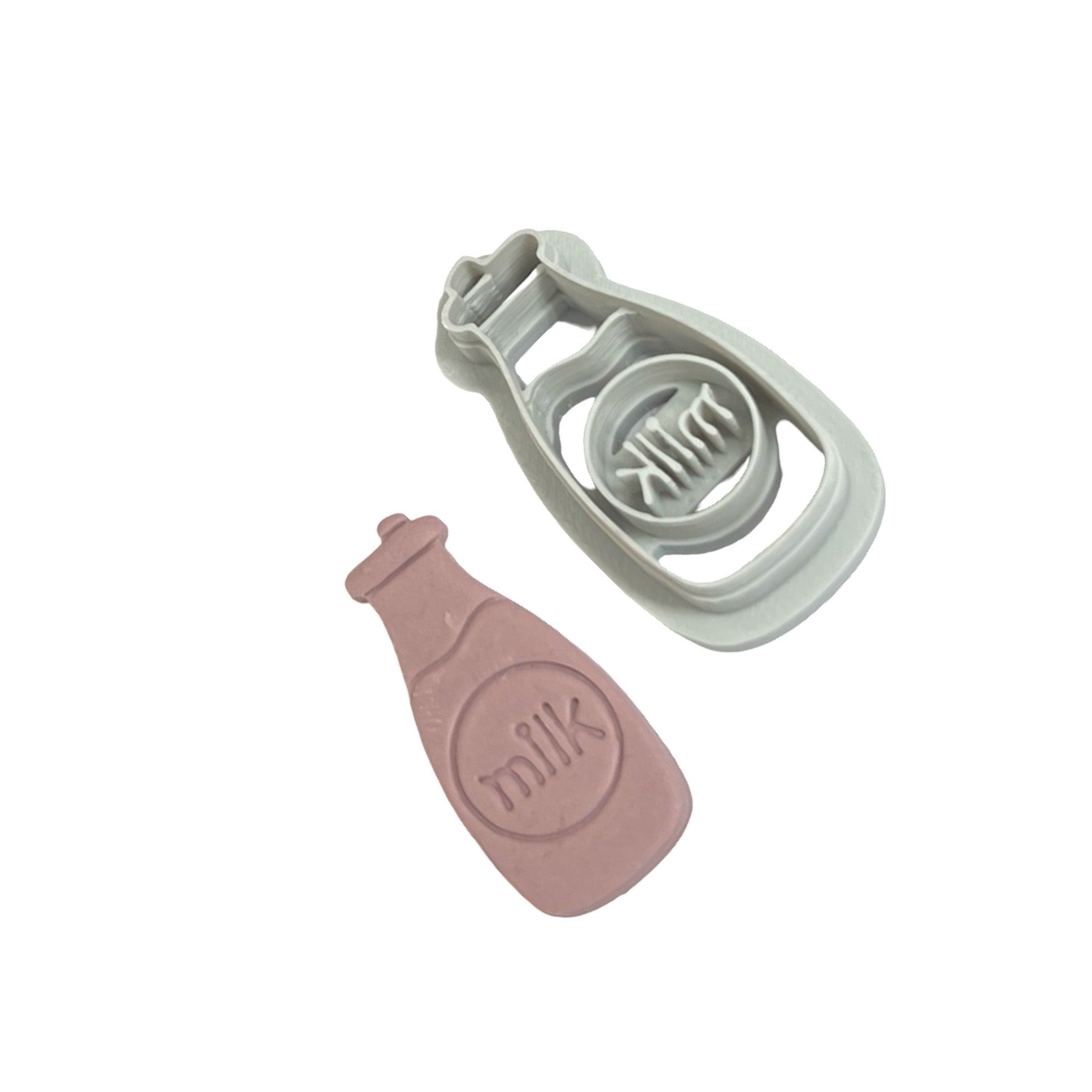 Milk Bottle Polymer Clay Cutter for Earrings