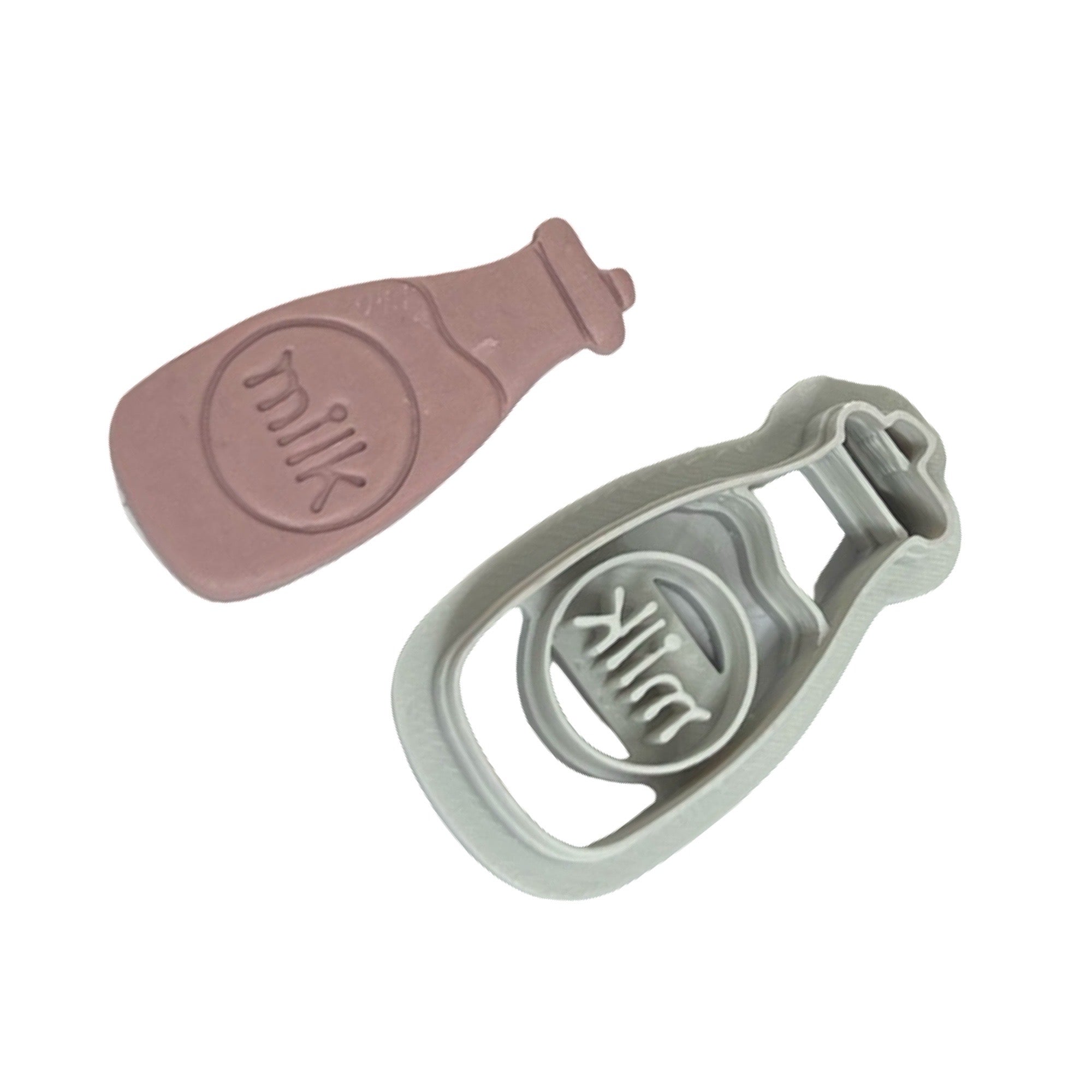 Milk Bottle Polymer Clay Cutter for Earrings