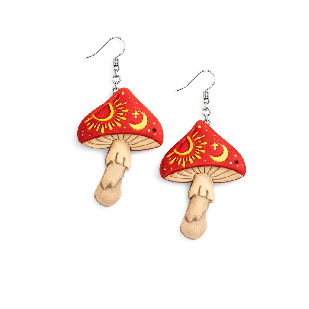 Mushroom Polymer Clay Cutter for Earrings | Jewellery Making Tool