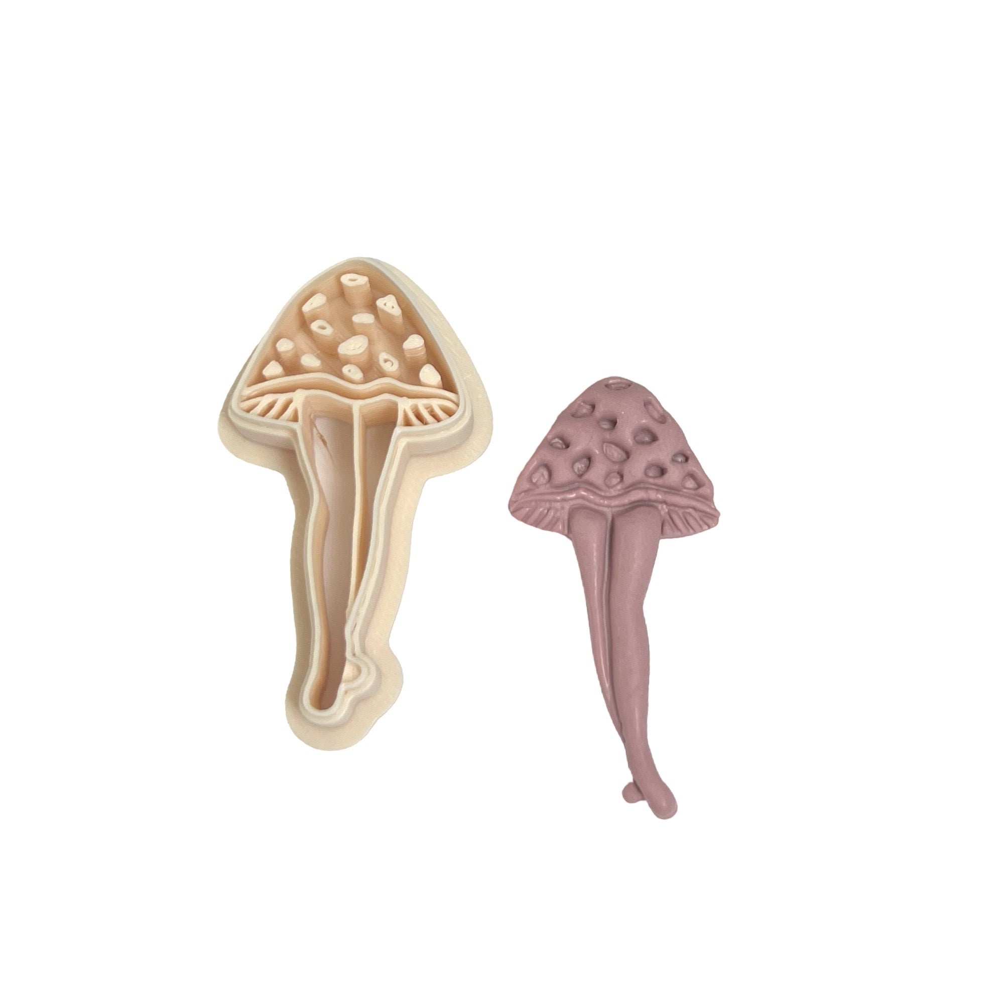Mushroom 8 Polymer Clay Cutter