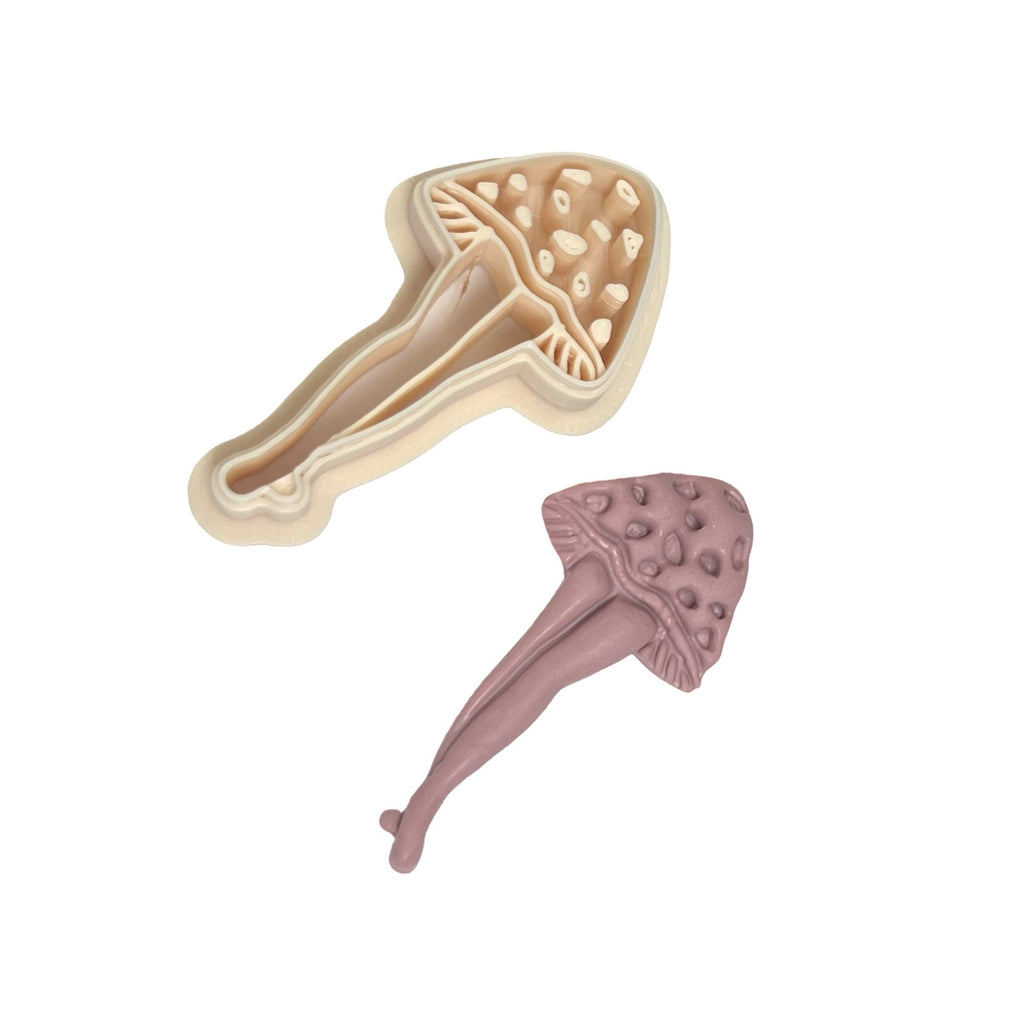 Mushroom 8 Polymer Clay Cutter