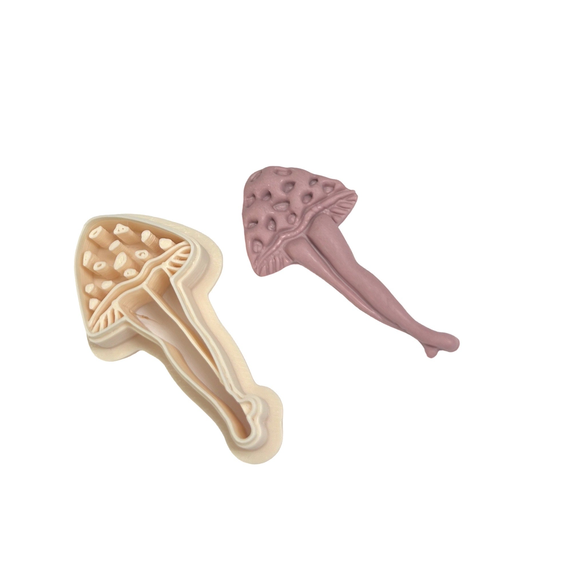 Mushroom 8 Polymer Clay Cutter