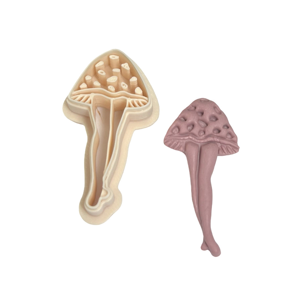 Mushroom 8 Polymer Clay Cutter