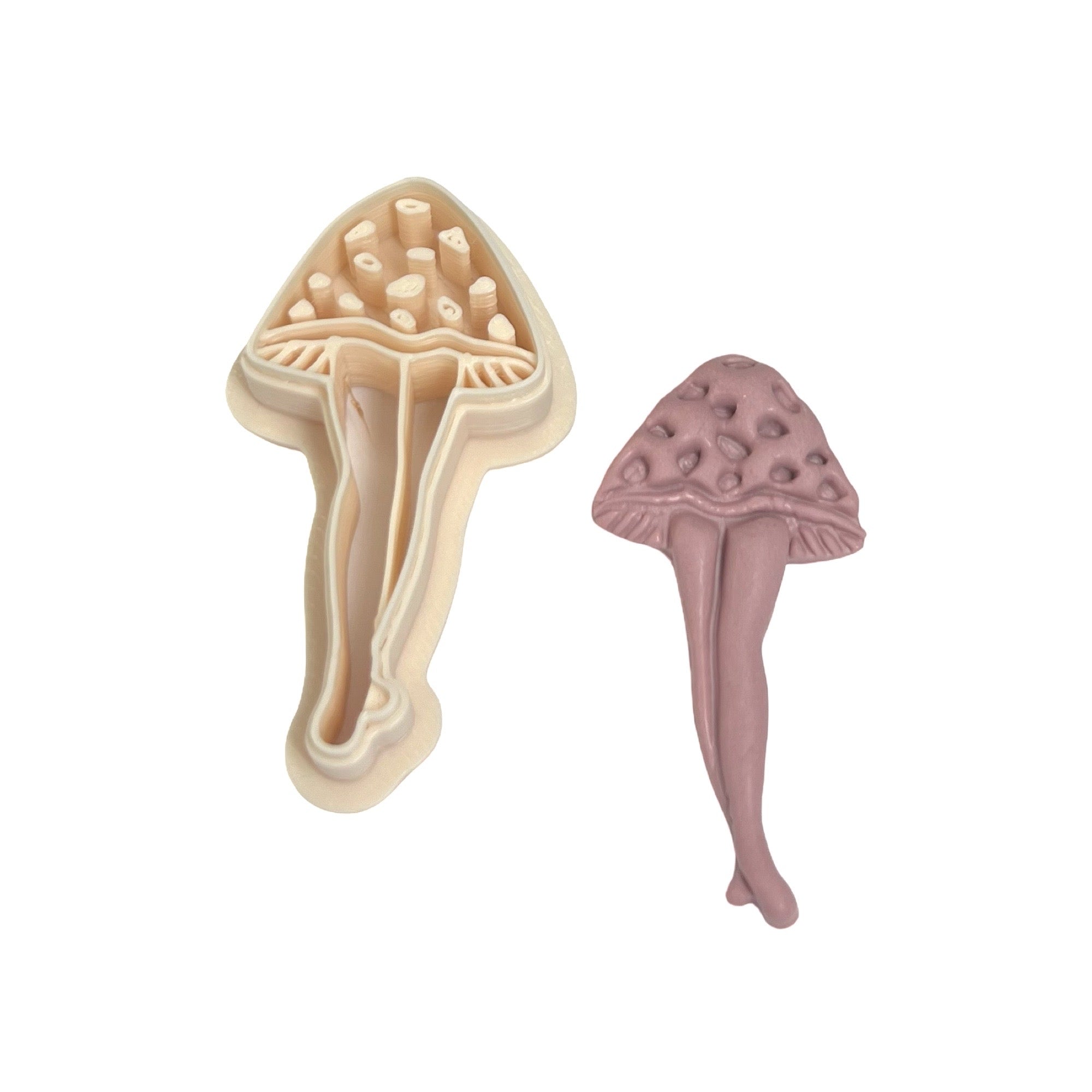 Mushroom 8 Polymer Clay Cutter