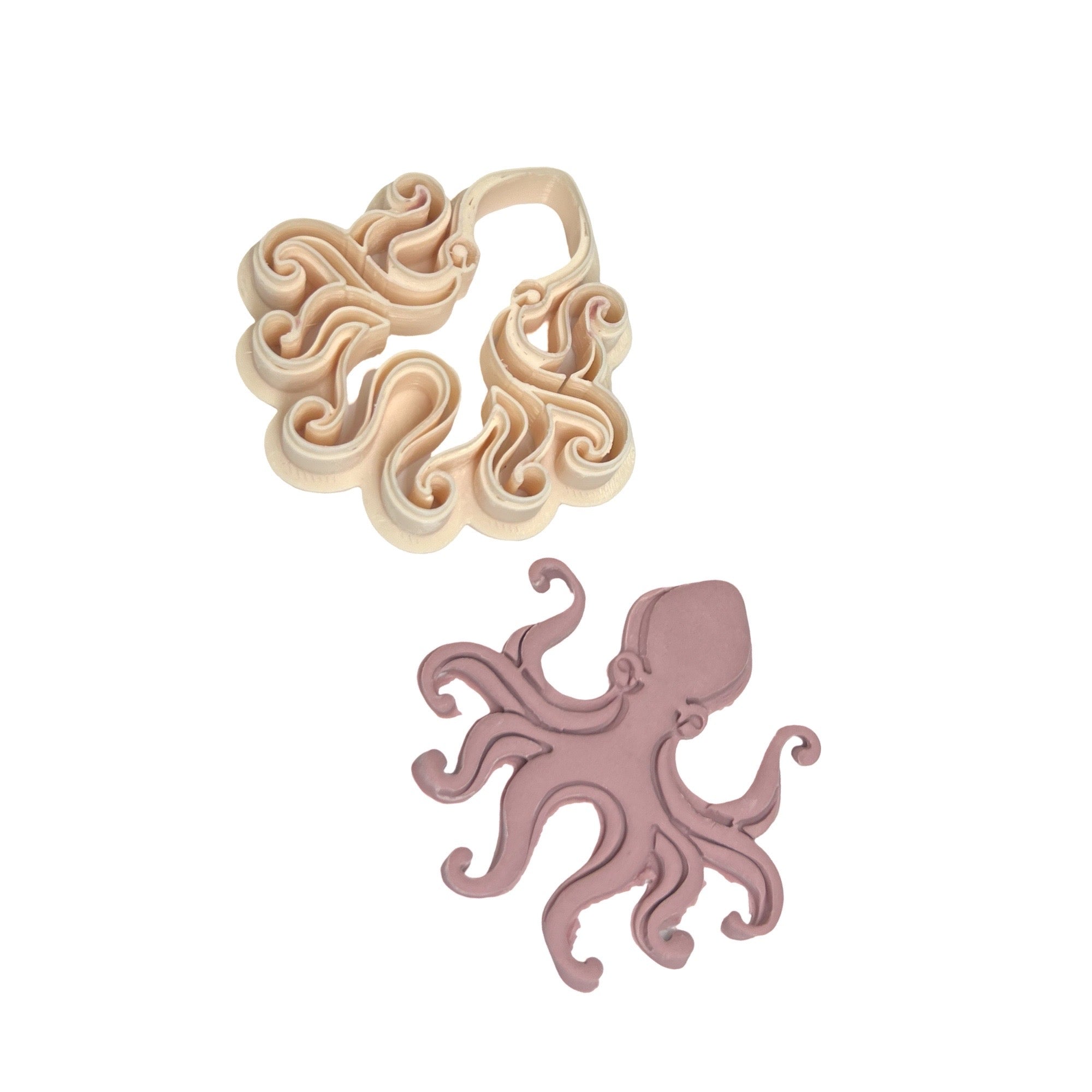 Octopus Polymer Clay Cutter for Earrings