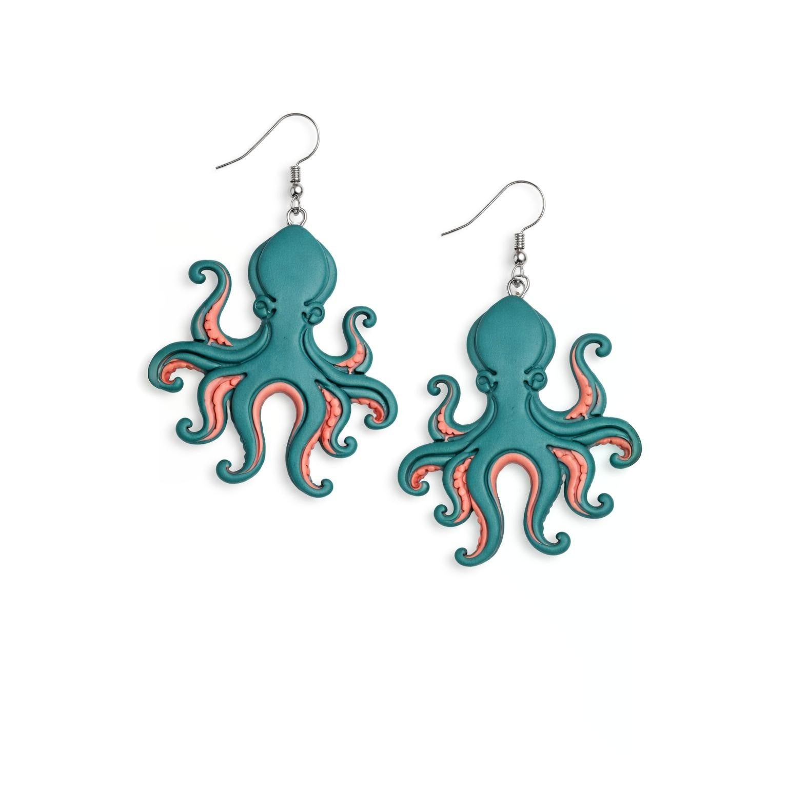 Octopus Polymer Clay Cutter for Earrings