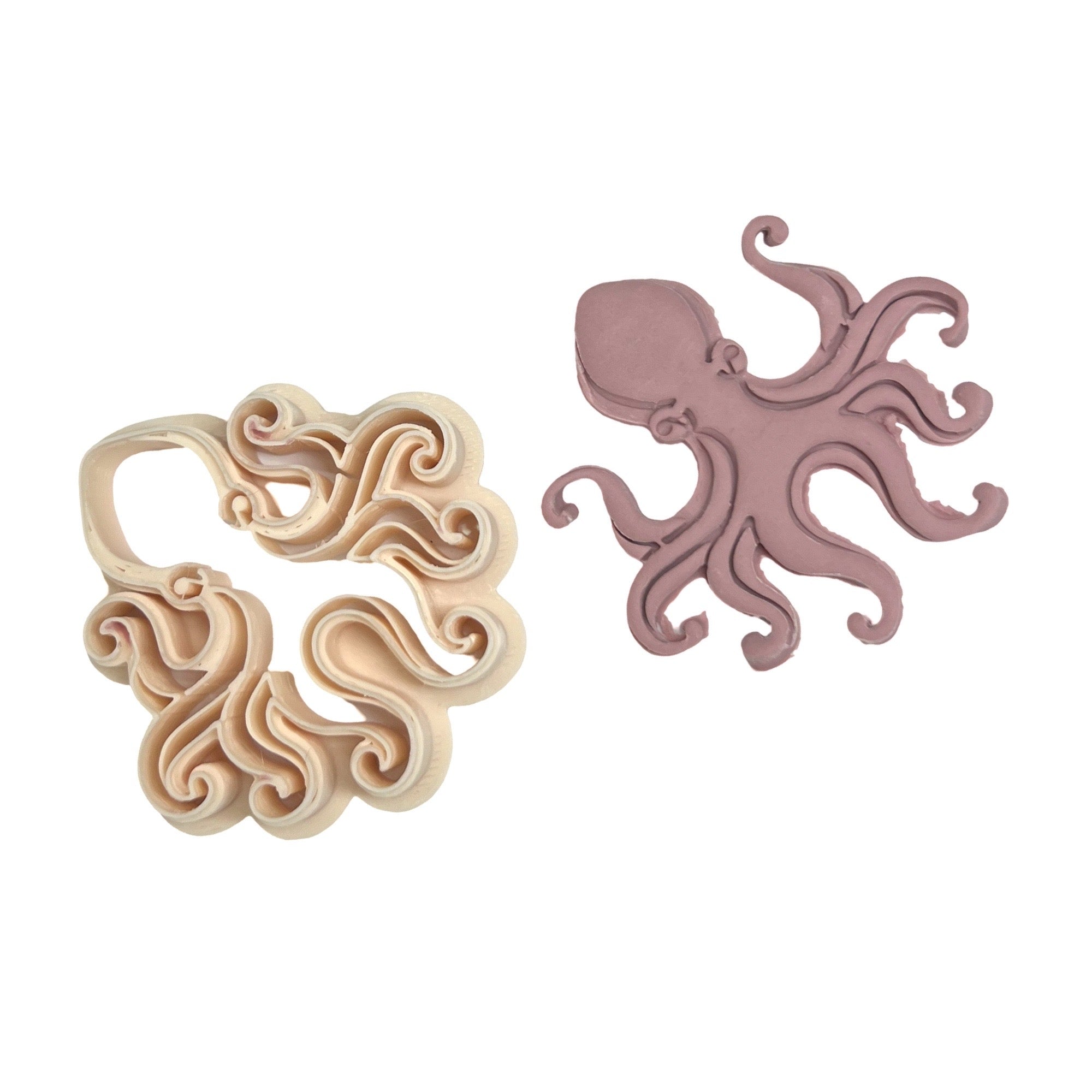 Octopus Polymer Clay Cutter for Earrings