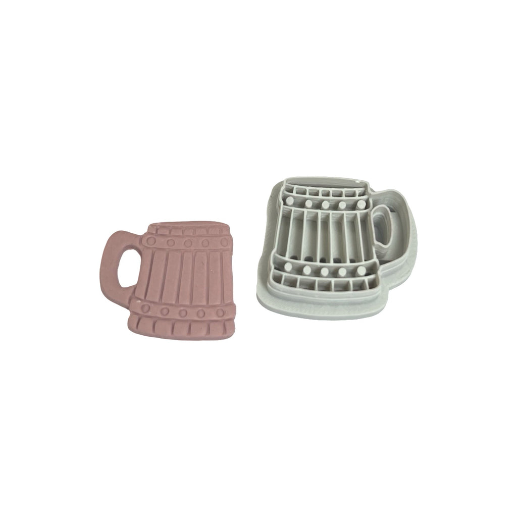 Pint of Beer Polymer Clay Cutter for Earrings
