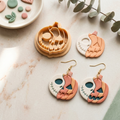 Pumpkin Jack Polymer Clay Cutter | Halloween Earring Tool