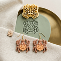 Pumpkin Spider Polymer Clay Cutter | Halloween Earring Tool