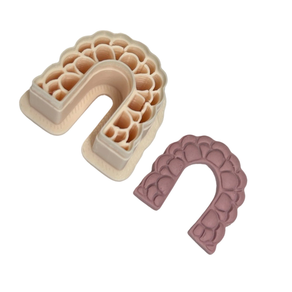 Scalloped Arch Polymer Clay Cutter
