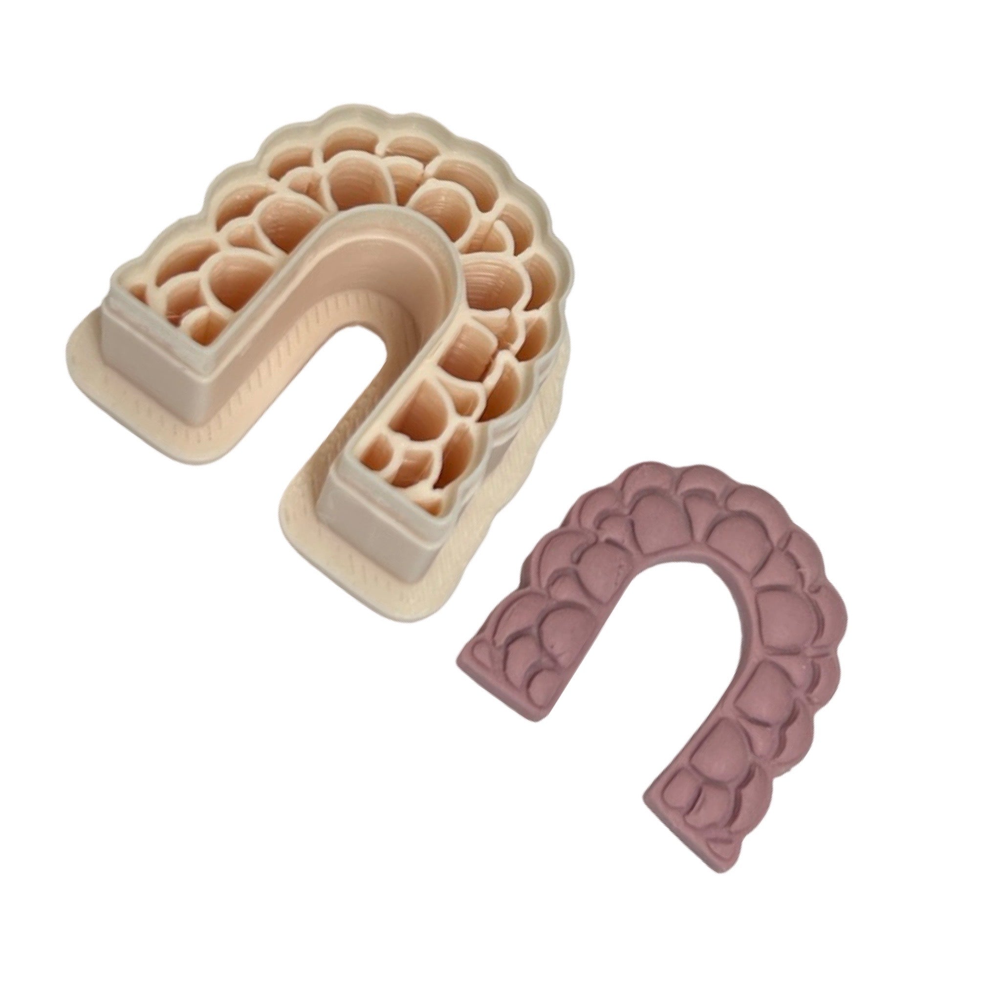 Scalloped Arch Polymer Clay Cutter