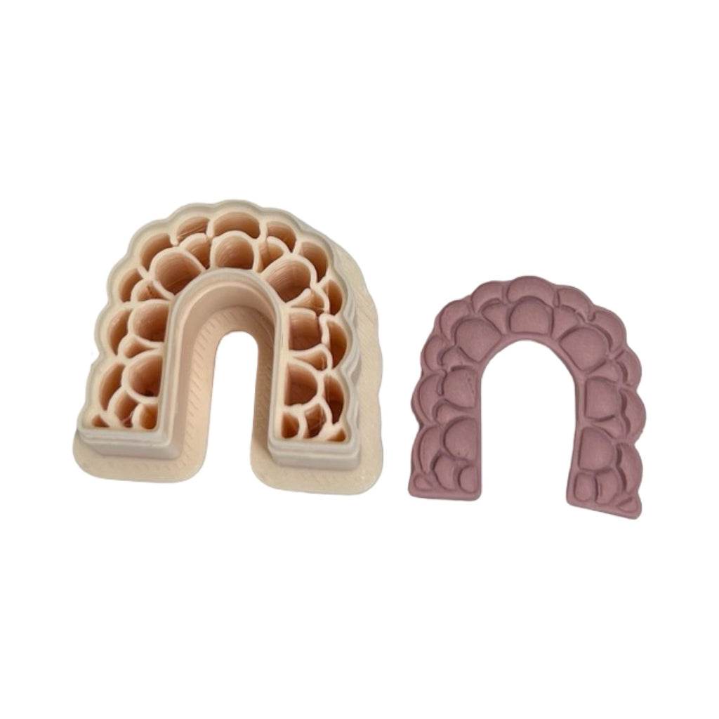 Scalloped Arch Polymer Clay Cutter