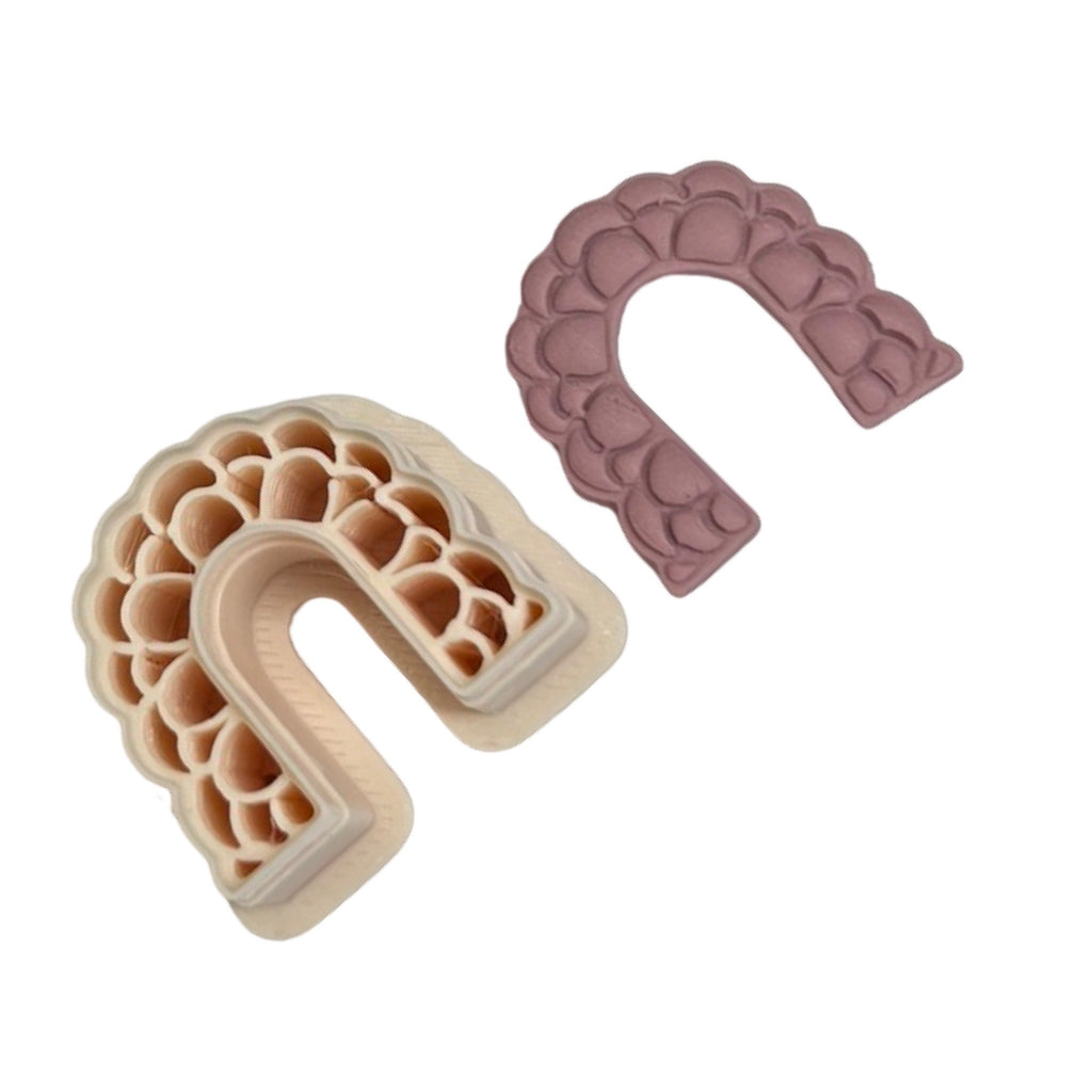 Scalloped Arch Polymer Clay Cutter