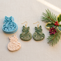 Scandinavian Fox Polymer Clay Cutter | Nordic Folk Earring Tool