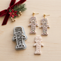 Sleepy Mummy with Jack-o'-Lantern Polymer Clay Cutter | Cute Halloween Tool