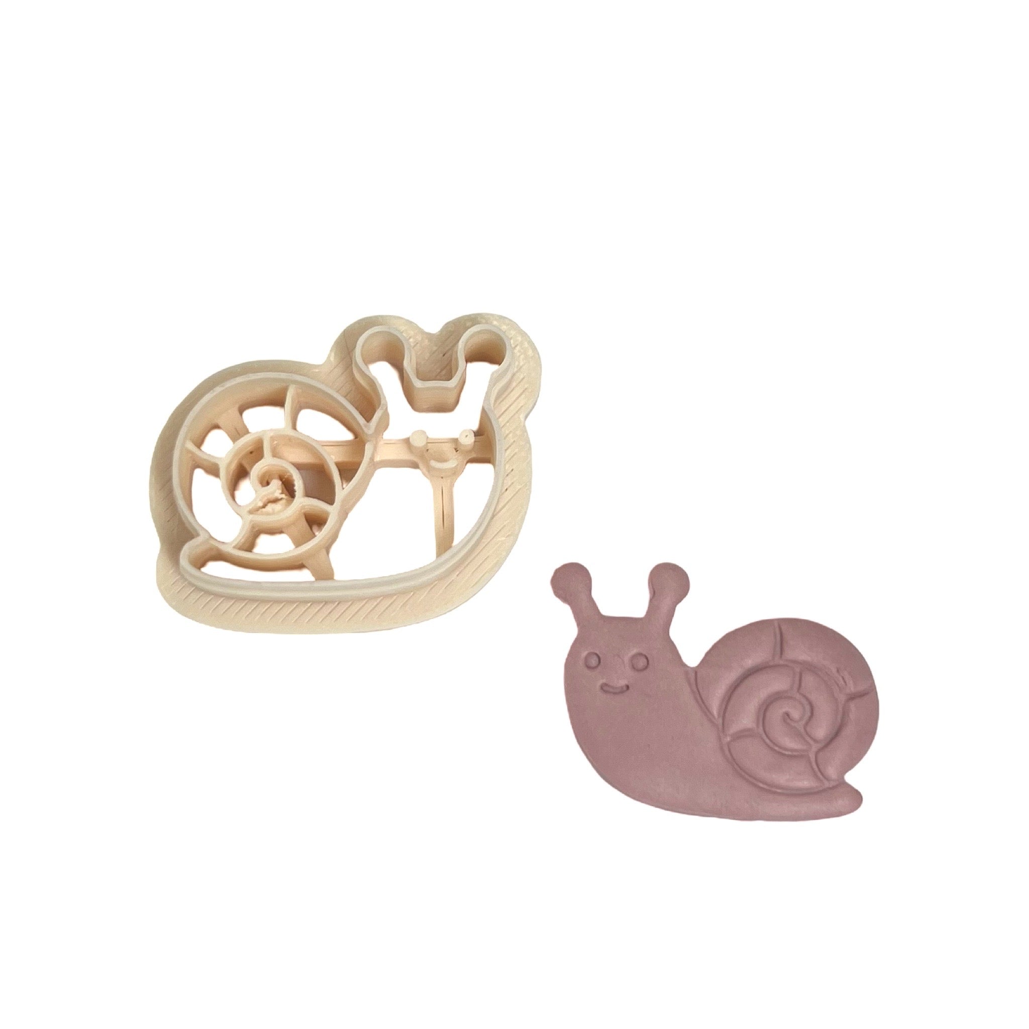 Snail 2 Polymer Clay Cutter for Earrings | Jewellery Making Tool