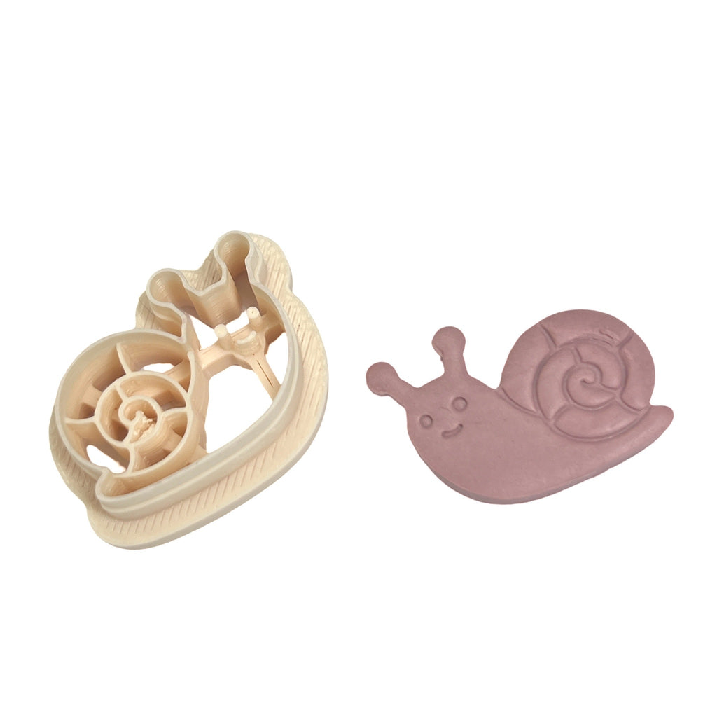 Snail 2 Polymer Clay Cutter for Earrings | Jewellery Making Tool