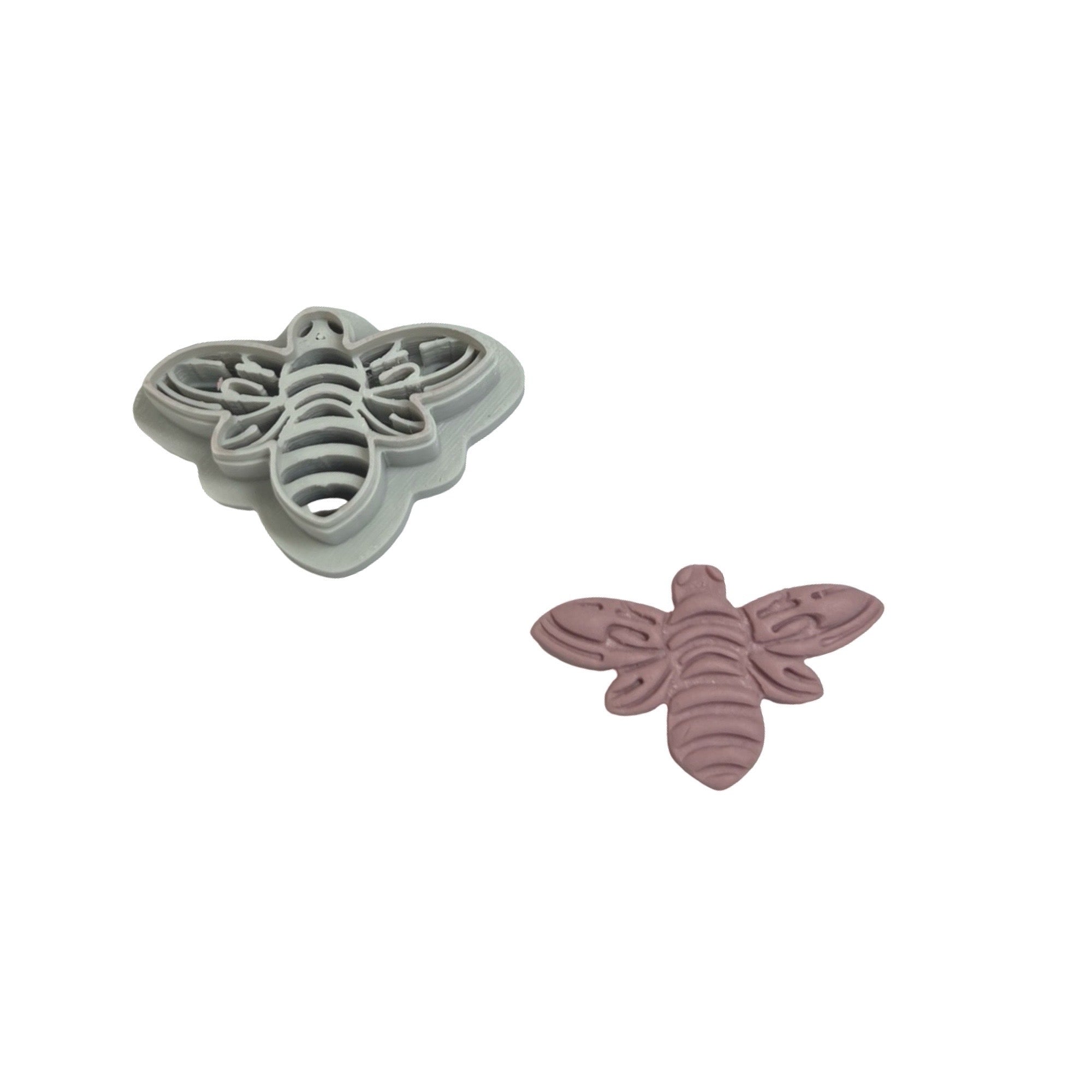 Spring Bee Polymer Clay Cutter for Earrings