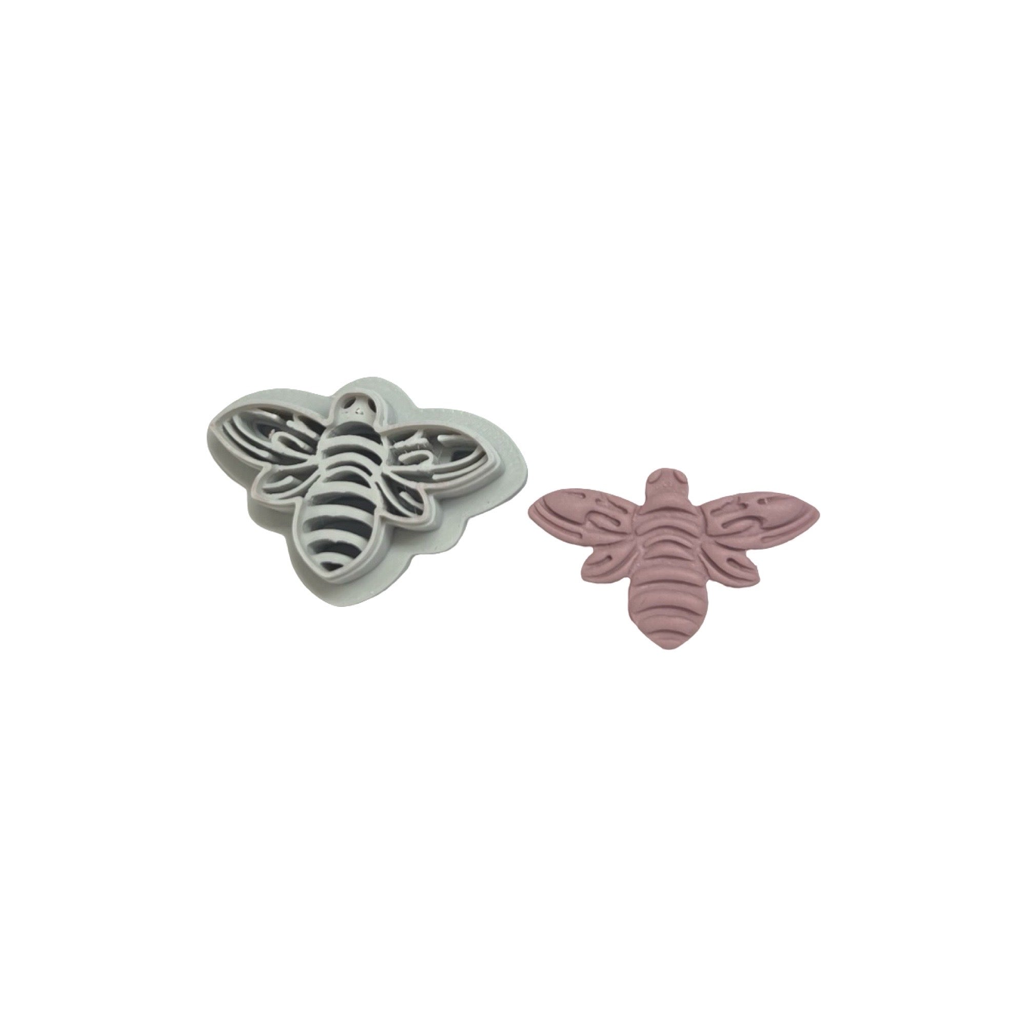 Spring Bee Polymer Clay Cutter for Earrings