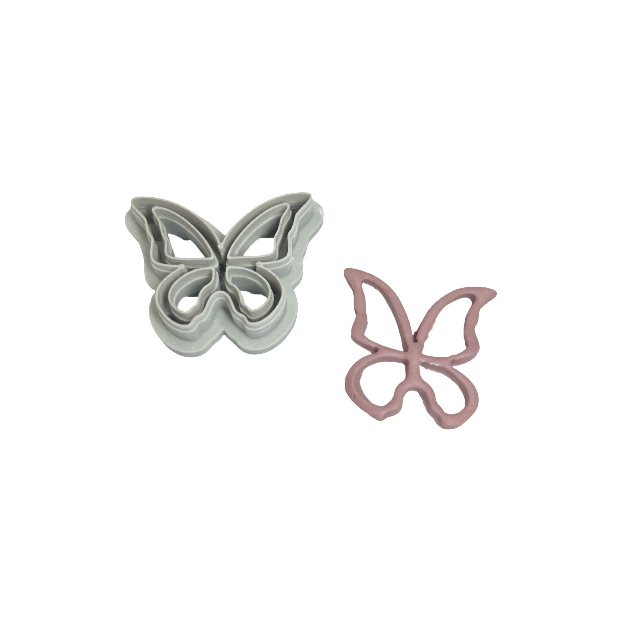 Spring Cutout Butterfly Polymer Clay Cutter for Earrings