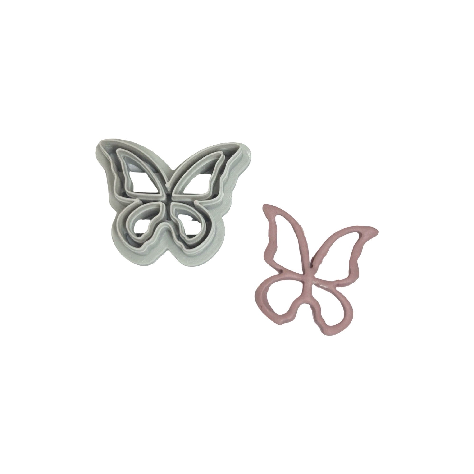 Spring Cutout Butterfly Polymer Clay Cutter for Earrings