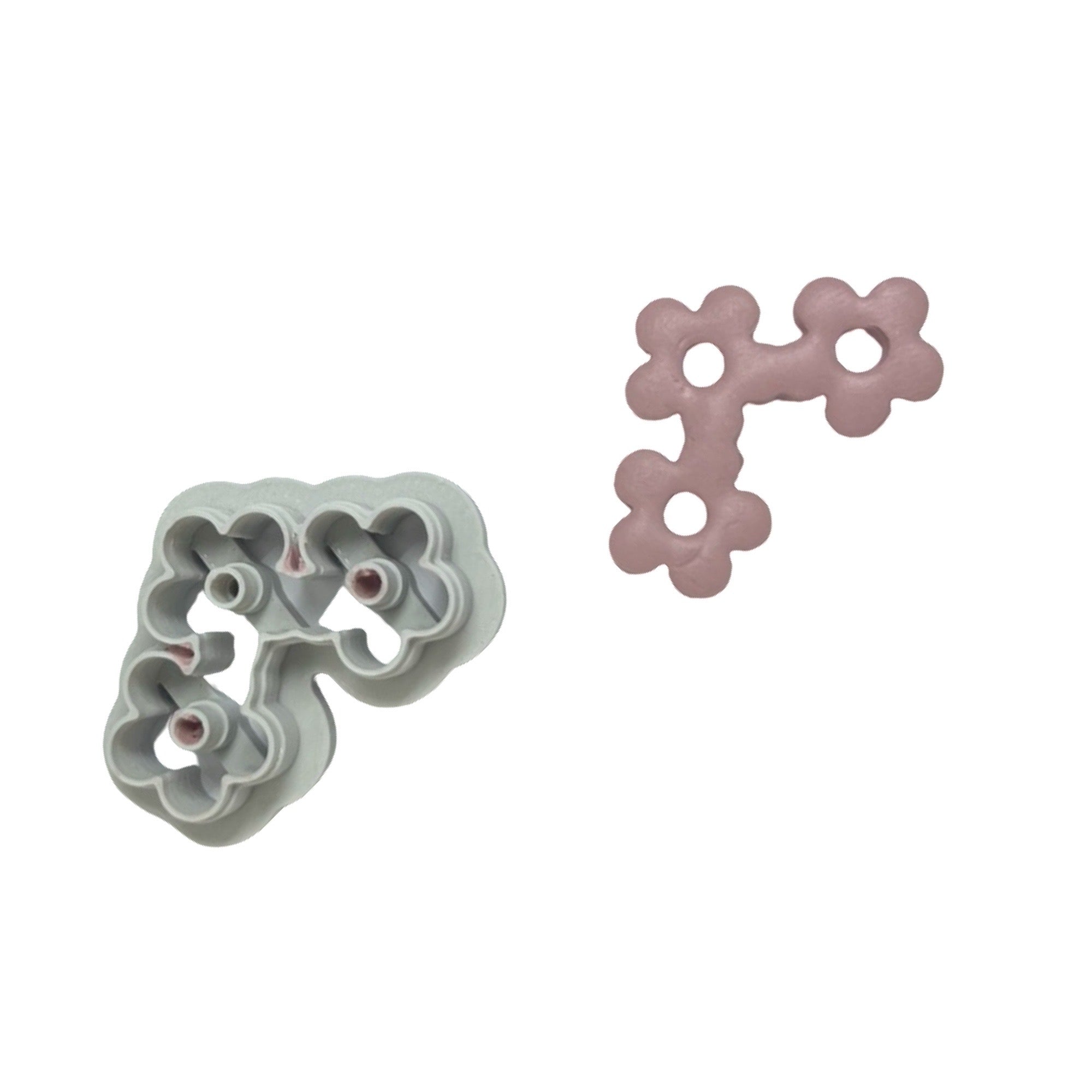 Spring Daisies Polymer Clay Cutter for Floral Earrings