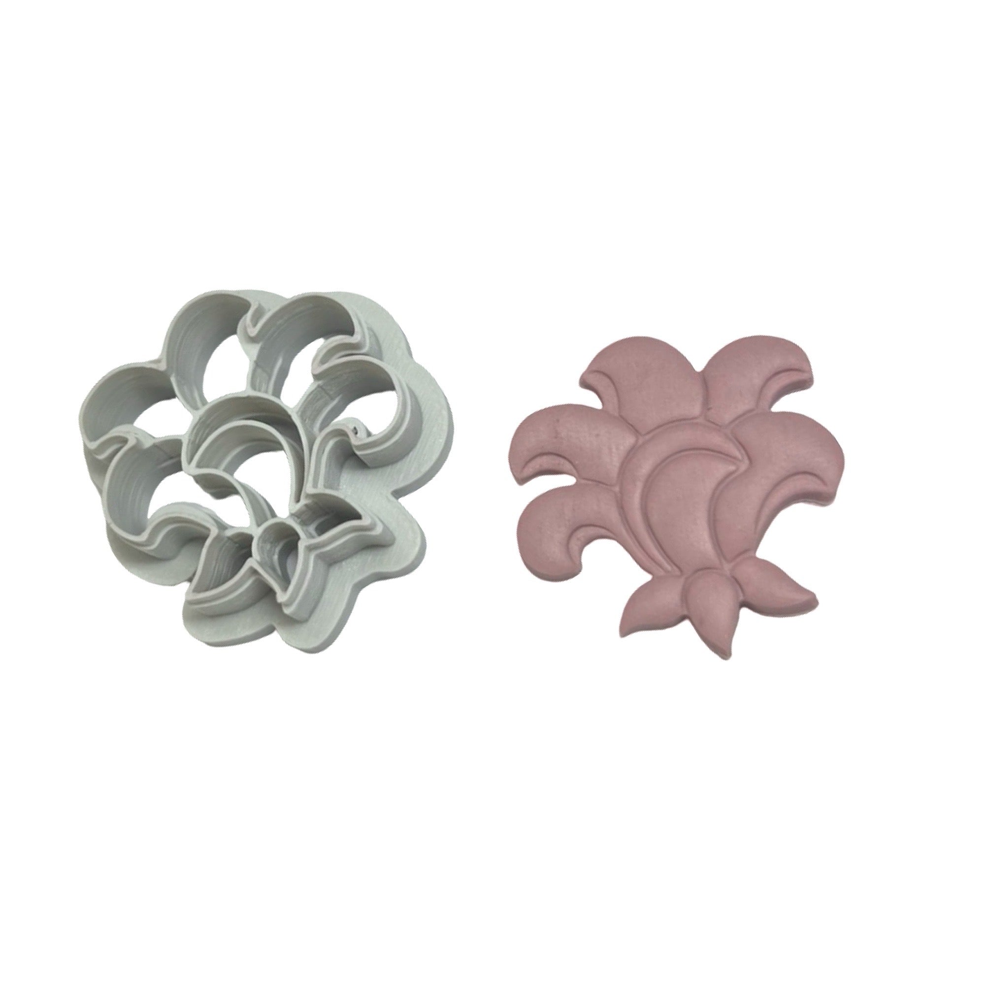 Spring Earring Flower Polymer Clay Cutter for Floral Earrings