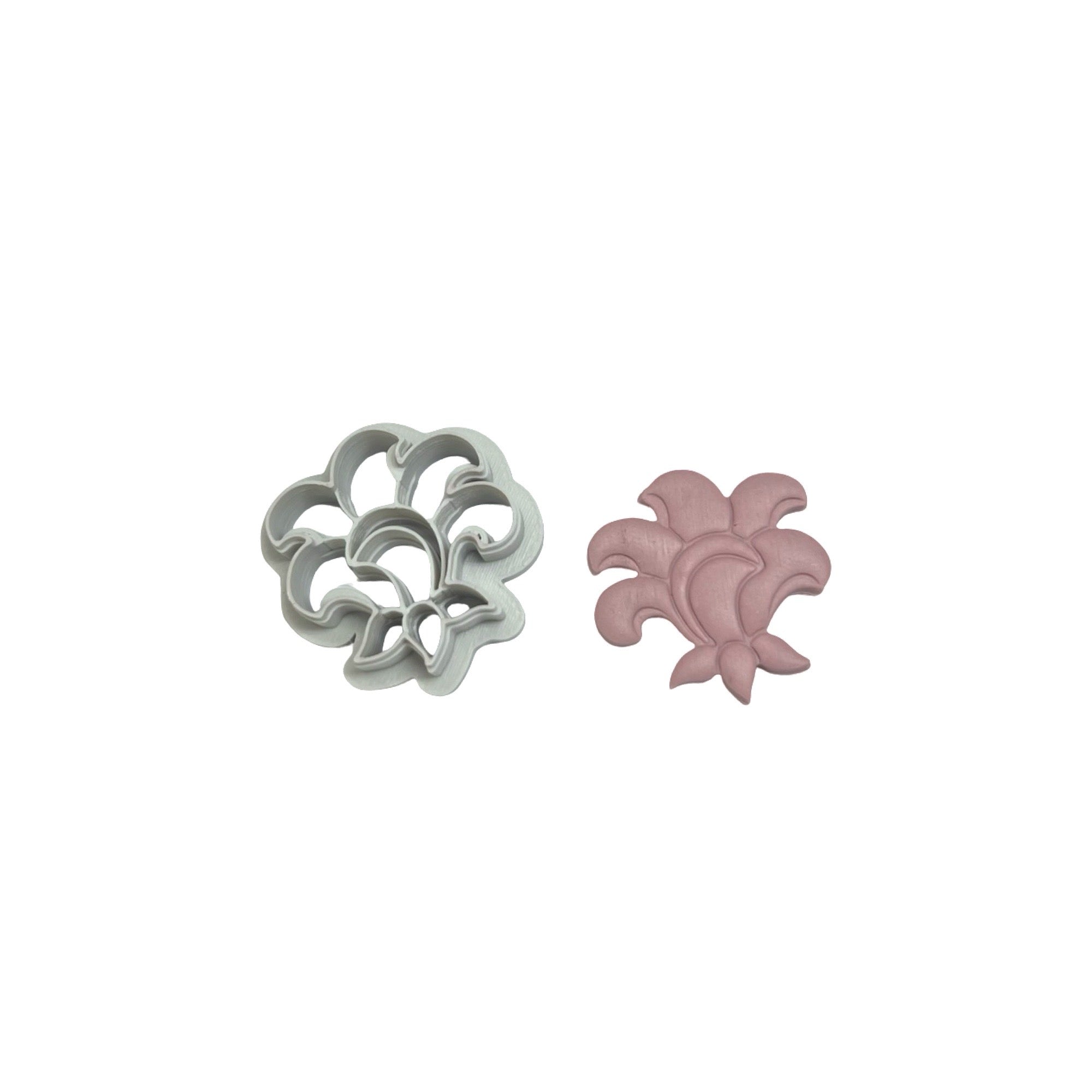 Spring Earring Flower Polymer Clay Cutter for Floral Earrings