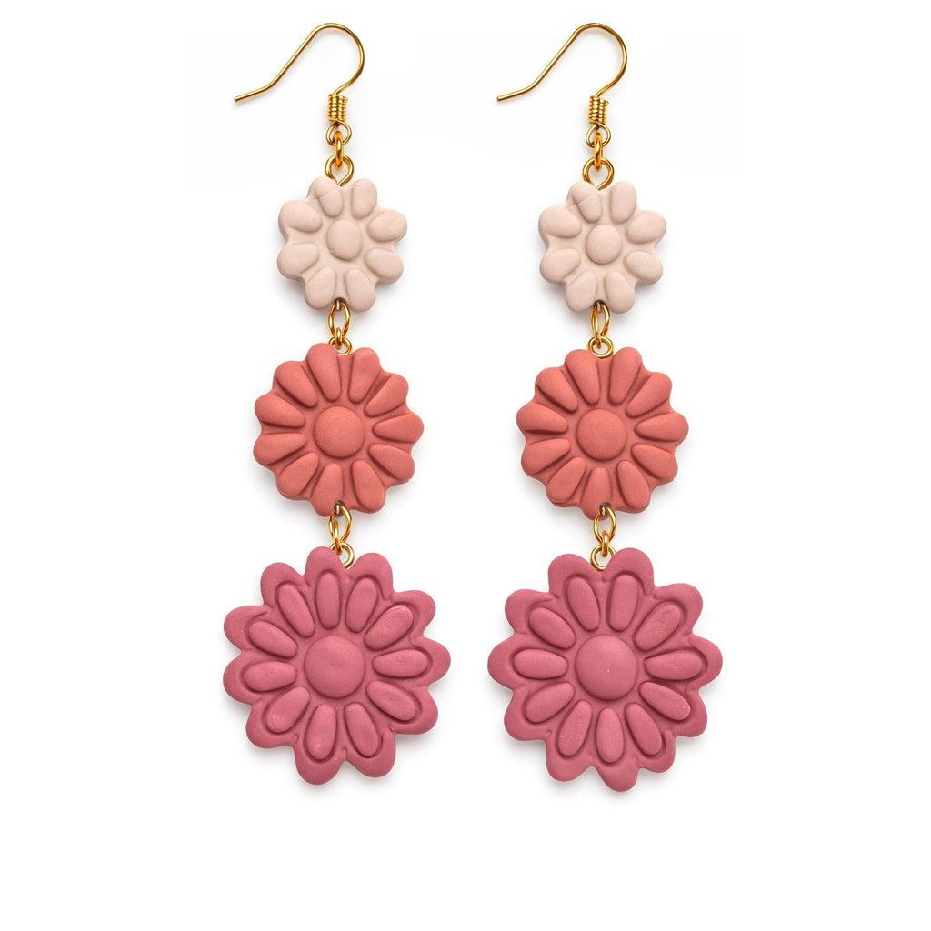 Spring Flower 1 Set Polymer Clay Cutters for Earrings
