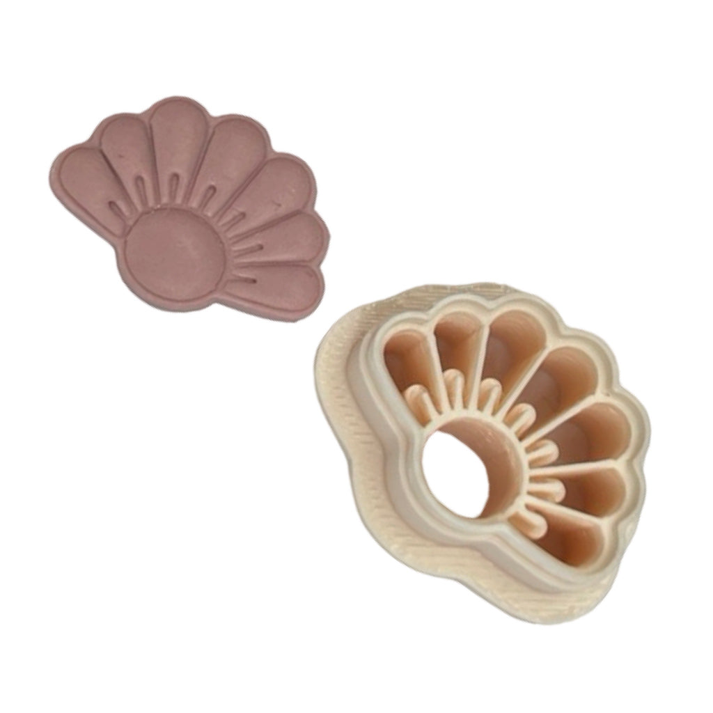 Spring Half Flower Polymer Clay Cutter