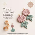 Sunny Leaf Polymer Clay Cutter Set