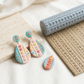Little Bloom Texture Roller | Floral Clay Pattern Tool