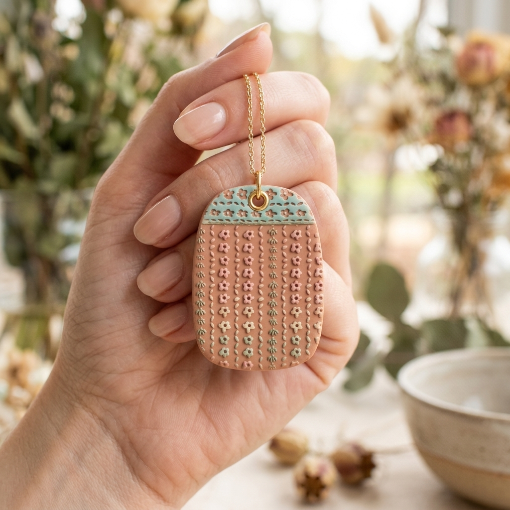 Little Bloom Texture Roller | Floral Clay Pattern Tool
